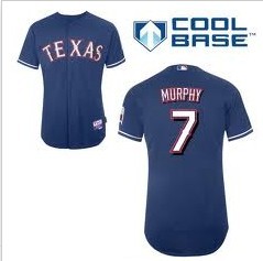 #7 blue David Murphy Texas Rangers Jersey