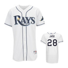 White Jaso Jersey, MLB Tampa Bay Rays #28 Jersey