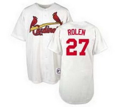 #27 White Scott Rolen Home St. Louis Cardinals Jersey