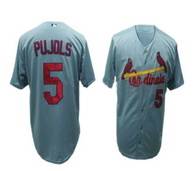 #5 Grey Albert Pujols MLB St.Louis Cardinals Jersey