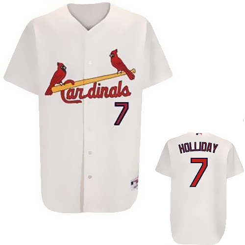 Matt Holliday White jersey MLB St Louis Cardinals jersey