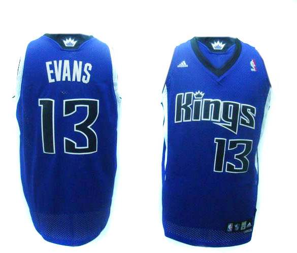 Blue Evans Kings #13 Jersey
