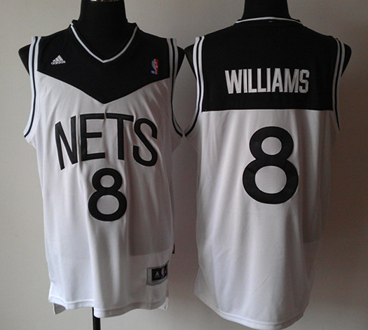 white Williams Revolution 30 NBA Denver Nuggets #8 Jersey