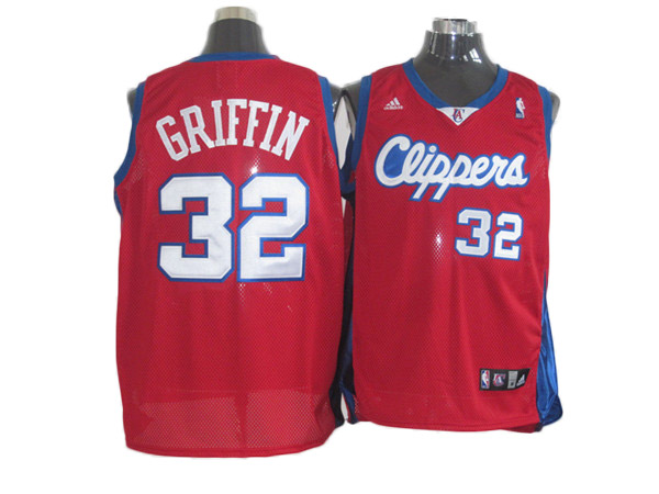 red Blake Revolution 30 mesh NBA Los Angeles Clippers #32 Jersey