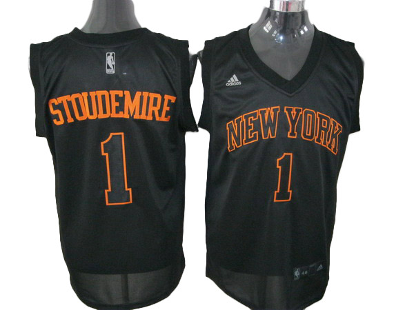 Black Stoudemire Revolution 30 NBA New York Knicks #1 Jersey