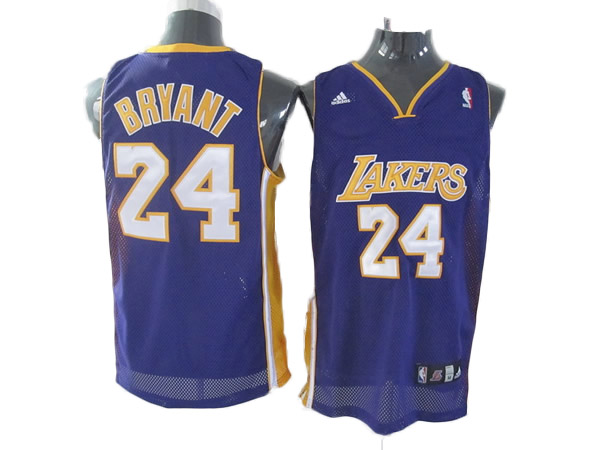 Los Angeles Lakers #24 Bryant purple NBA Revolution 30 jersey