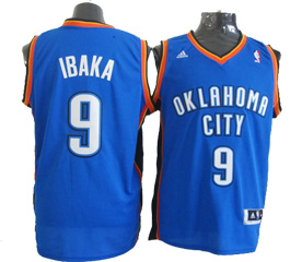 Ibaka blue Thunder Revolution 30 Jersey