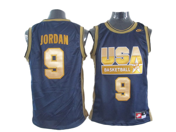 Jordan blue jersey, Chicago Bulls #9 NBA Revolution 30 jersey