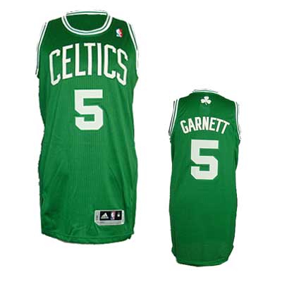 green Garnett Celtlcs Revolution 30 #5 Jersey
