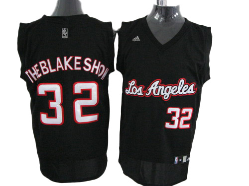 Los Angeles Clippers #32 Blake NBA The Blake Show Revolution 30 jersey in black