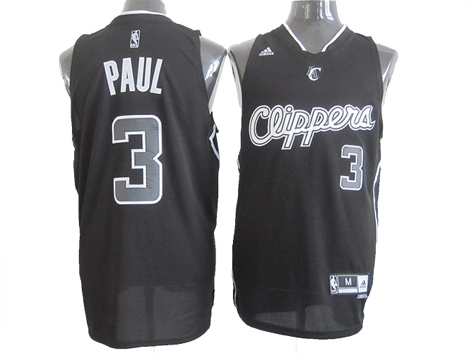 Clippers #3 Paul black Revolution 30 NBA Jersey