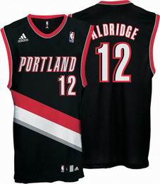 Black LaMarcus Aldridge NBA Portland Trail Blazers #12 Jersey