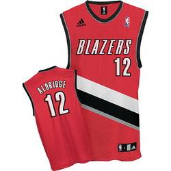 Red LaMarcus Aldridge Alternate jersey, Portland Trail Blazers #12 NBA jersey