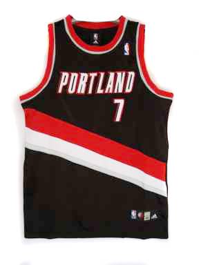 Roy Road Black jersey, Portland Trail Blazers #7 NBA Swingman jersey