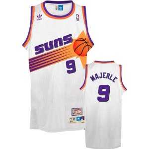 NBA Suns #9 Majerle Throwback Swingman White Jersey