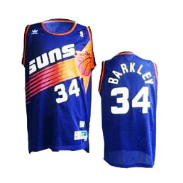 Blue Barkley Swingman NBA Phoenix Suns #34 Jersey