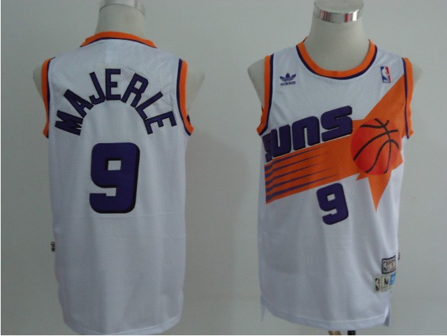 Suns #9 Majerle white NBA Jersey