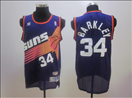 Swingman #34 purple Barkley Road NBA Phoenix Suns Jersey