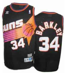 Barkley Jersey: #34 Phoenix Suns Jersey In Black