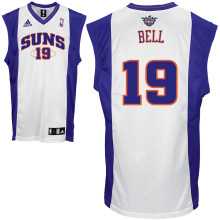 Raja Bell Home White jersey, NBA Suns #19 jersey