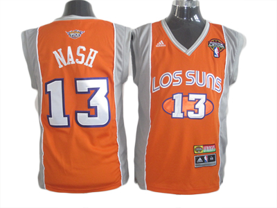 Phoenix Suns #13 Nash Orange Latin Nights Jersey
