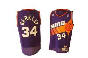 Purple Barkley Jersey, Phoenix Suns #34 Jersey