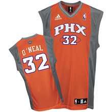 #32 S.ONeal Orange NBA Phoenix Suns jersey