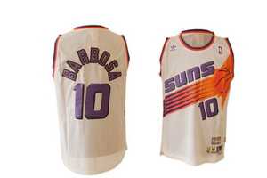 Barbosa Cream Jersey, Phoenix Suns #10 Jersey