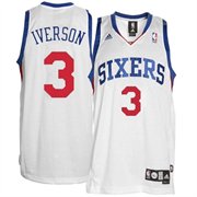 Team Color Iverson 76ers #3 Jersey