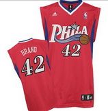 Red Elton Brand Alternate Jersey, Philadelphia 76ers #42 Jersey