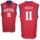 red Sixers 76ers #11 Jersey