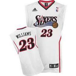 Philadelphia 76ers #23 Louis Williams White Jersey