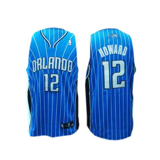NBA Orlando Magic #12 Howard Blue Jersey