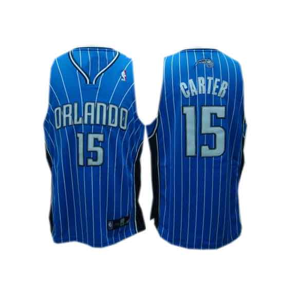 Carter Blue Jersey, NBA Orlando Magic #15 Jersey