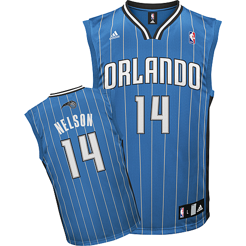 Jameer Nelson Road Blue Magic Jersey