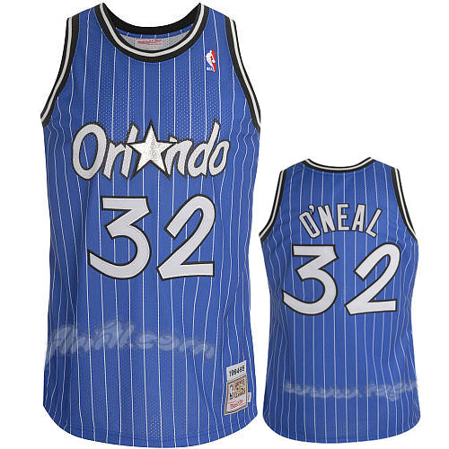 Blue Shaquille ONeal Jersey, Orlando Magic #32 1994-95 Jersey