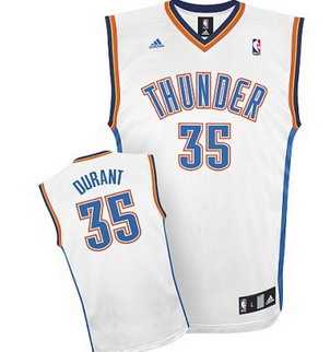 Durant White Jersey, Oklahoma City Thunder #35 Jersey