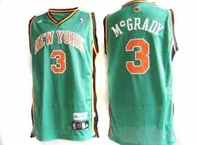Green McGrady Jersey, New York Knicks #3 Swingman Jersey