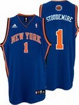 Swingman #1 Blue Amare Stoudemire New York Knicks Jersey