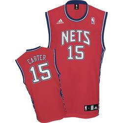 Vince Carter Red Jersey, New Jersey Nets #15 Jersey