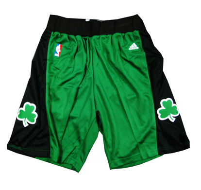 NBA Boston Celtics Green black Adidas shorts