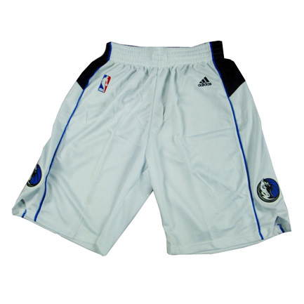 NBA Dallas Mavericks shorts in White