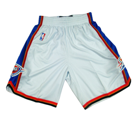 NBA Seattle Supersonics shorts in White