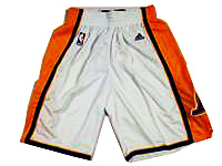 NBA Los Angeles Lakers shorts in White