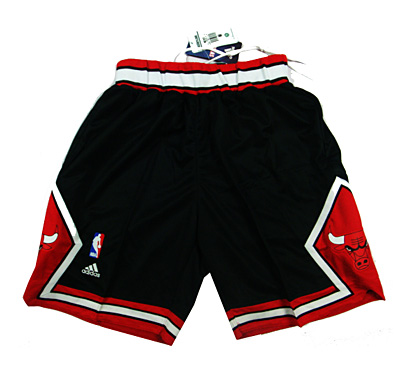 black NBA shorts Chicago Bulls