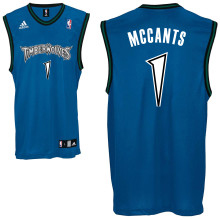 Blue R. McCants Timberwolves #1 Jersey