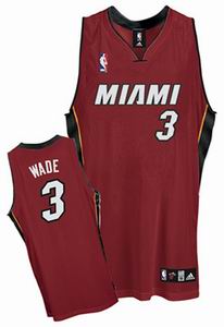 Miami Heat #3 Wade Red Jersey