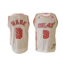 NBA #3 Cream Wade Miami Heat jersey