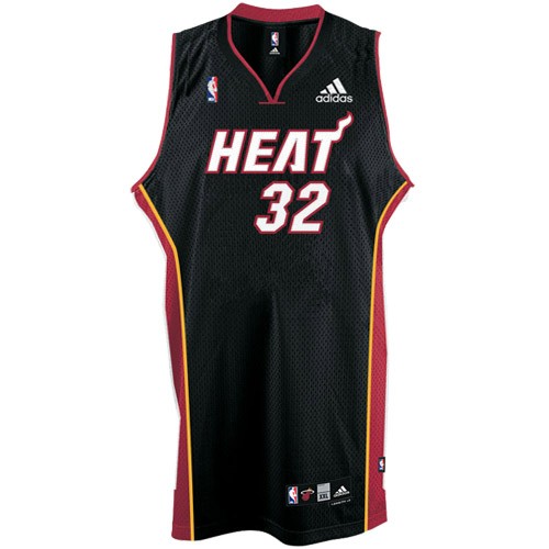 Black Shaquille ONeal Heat Swingman #32 Jersey