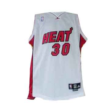 Beasley Jersey: #30 NBA Miami Heat Jersey in White